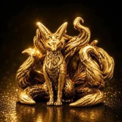 高額当選を招く神秘の布袋尊　宝くじ売り場より　754特級呪物　曰く付き 特級呪物】宝くじ高額当選の加護【九尾神狐】縁起物 開運 金運 龍神
