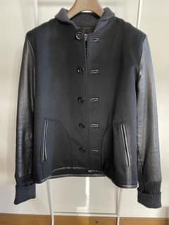 極美品】スロウガン カシミア スタジャン ブラック サイズ4 - メルカリ