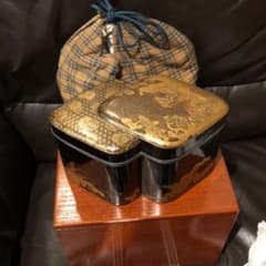 桃山蒔絵 本金蒔絵茶箱 鈴口 大名道具 - メルカリ