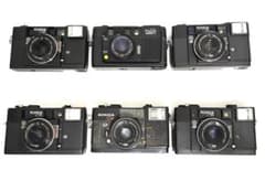 KONICA C35 EF 포함 필름 카메라 6대 세트