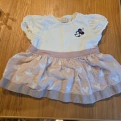 子供服　petit main 　ワンピース　ミニー　90サイズのサムネイル