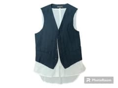 ANN DEMEULEMEESTERのシャツ付きベスト XXS hyde着 - メルカリ