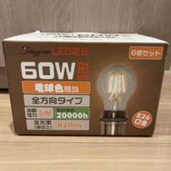 Tengyuan LED電球 60W形相当 E26 6個セット - メルカリ