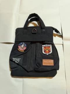 TOPGUN AVIREX ミニヘルメットバッグ アメカジ バックのサムネイル