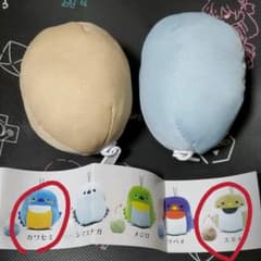 野鳥が生まれるたまごのぬいぐるみ セット6のサムネイル