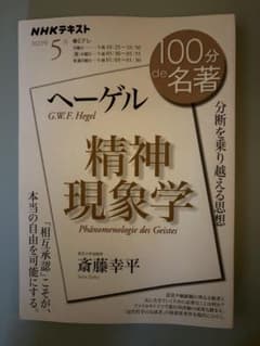100分de名著 ヘーゲル 精神現象学 2023年5月のサムネイル