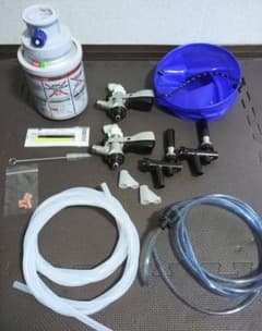 送料無料♪ ビールサーバー部品及び洗浄部材豪華10点セット♪ シングルタイプ 送料無料！/ビールサーバー部品/豪華洗浄及び部材10点セット！ダブル