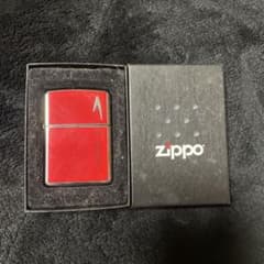 Zippo ライター レッド 専用ケース付きのサムネイル