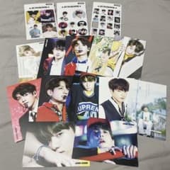 k*u様 BTS JUNGKOOK ポストカード ステッカー セットのサムネイル