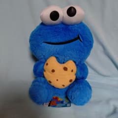 セサミストリート　クッキーモンスター　クッキーだっこBIGぬいぐるみ