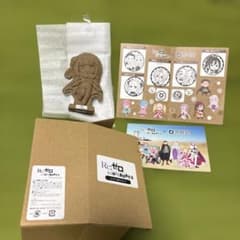 Re:ゼロ エミリア 砂スタンド ポストカード スタンプラリー用紙セット
