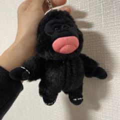 ゴリラ ぬいぐるみ キーホルダー付きのサムネイル