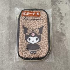 【 新品・未開封 】サンリオ 一番くじ クロミ ポーチ ヒョウ柄のサムネイル