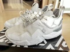 ナイキ ジョーダン ウェストブルックワンテイクPF白銀 - メルカリ