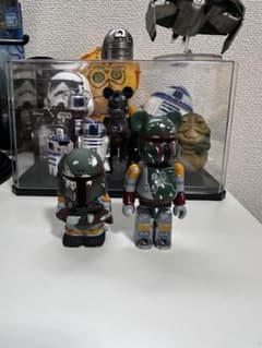 STAR WARS ボバ・フェット ベアブリックフィギュア ２個セットのサムネイル