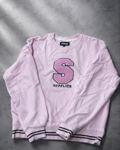 SUPPLIER スウェット トレーナー ピンク Mサイズ　　drip swagのサムネイル