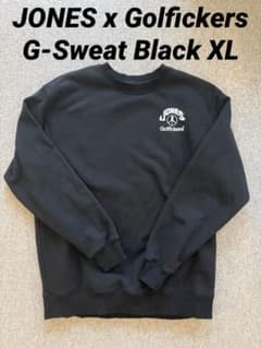 メンズウェア JONES x Golfickers G-Sweat Black XL JONES x Golfickers G-Sweat Black XL - メルカリ