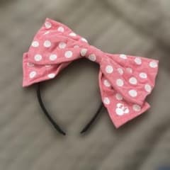 ディズニー ミニー カチューシャ ピンク ドットのサムネイル