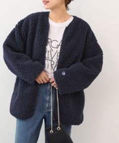 別注Champion ボアフリースジップアップブルゾンのサムネイル