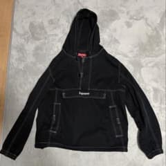 は*よ様 Supreme ブラック パーカー (コットンアノラック) は*よ様 Supreme ブラック パーカー (コットンアノラック) - メルカリ