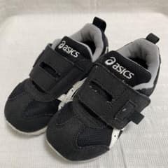 Thumbnail of 【ポックル様専用】ASICS ブラック スニーカー ベルクロ　16センチ