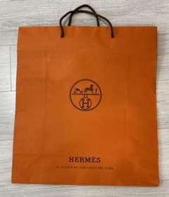 HERMES 大型紙袋　ショップ袋 ショッパーのサムネイル