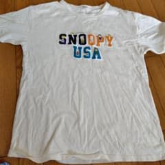 PEANUTS スヌーピー USA Tシャツ ホワイト Lライトオンのサムネイル