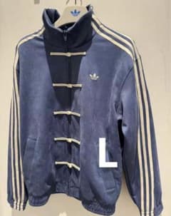 adidasアディダス 中国限定 蛇年トラックジャケット ネイビー Lサイズ
