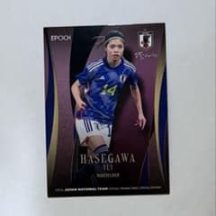 36 長谷川唯 レギュラーカード サッカー 日本代表 2024 なでしこ