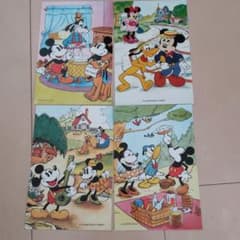 Disney 엽서 4장 세트
