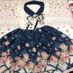チェック花柄ワンピースのサムネイル
