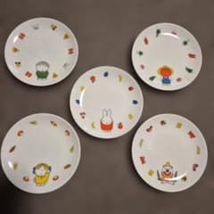 ミッフィー　お皿　５枚セットのサムネイル