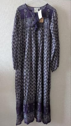 BLUE BOHEME ロングワンピース 紫色のサムネイル