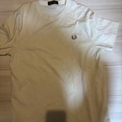 FRED PERRY ロゴ刺繍 Tシャツ ホワイトのサムネイル
