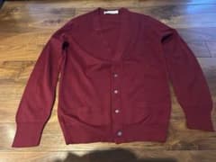 MONTAGUT バーガンディ カーディガン　フランス製　新品