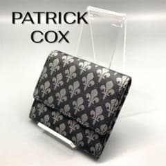PATRICK COX パトリックコックス　コインケース　小銭入れ　黒　シルバー
