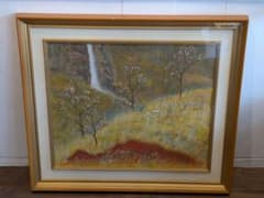 油彩画 花を持つ女性 額装 油彩画 花を持つ女性 額装 | Shop at Mercari from Japan! | Buyee