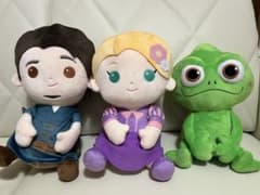 塔の上のラプンツェル こてっとぺったん BIGぬいぐるみ　全３種セット