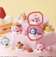 미사용 2 개 세트 커비의 미식 페스티벌 마루 타마고 보로 마스코트 전용