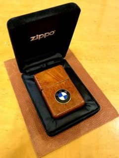 価格変更 ジッポー ブライヤーウッド使用 BMWメタル貼り 1998年