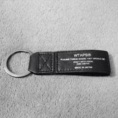 新品 WTAPS ダブルタップス キーホルダー 日本製 黒 レザー  ブラックのサムネイル