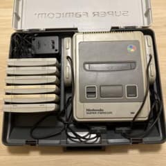 スーパーファミコン　本体一式＋ソフト6点セットのサムネイル