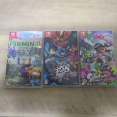 Nintendo Switchソフト ピクミン4 ペルソナ5S スプラトゥーン2のサムネイル