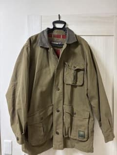 90s Timberland 襟レザー ダック ハンティングジャケット Mのサムネイル