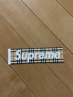シュプリーム　ステッカー　BURBERRYのサムネイル