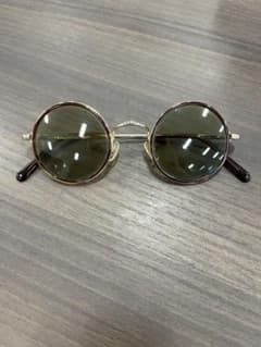 白山眼鏡×THE STYLIST JAPANラウンド型メタルフレームサングラスのサムネイル