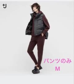 UNIQLO +J ジョガーパンツ ドライスウェットパンツ ワイン Mサイズ