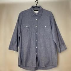 CIAO PANIC 七分袖シャツ　シャンブレーのサムネイル