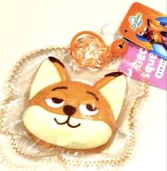 あ*お様 ディズニー ズートピア ニック ダイカットスクイーズ キーホルダーのサムネイル