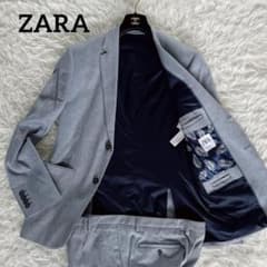 ZARA スーツセットアップ 2XL相当 希少サイズ・リネン混・軽量 - メルカリ